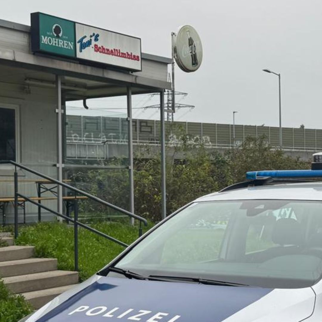 Einbruch in Toni's Imbiss.