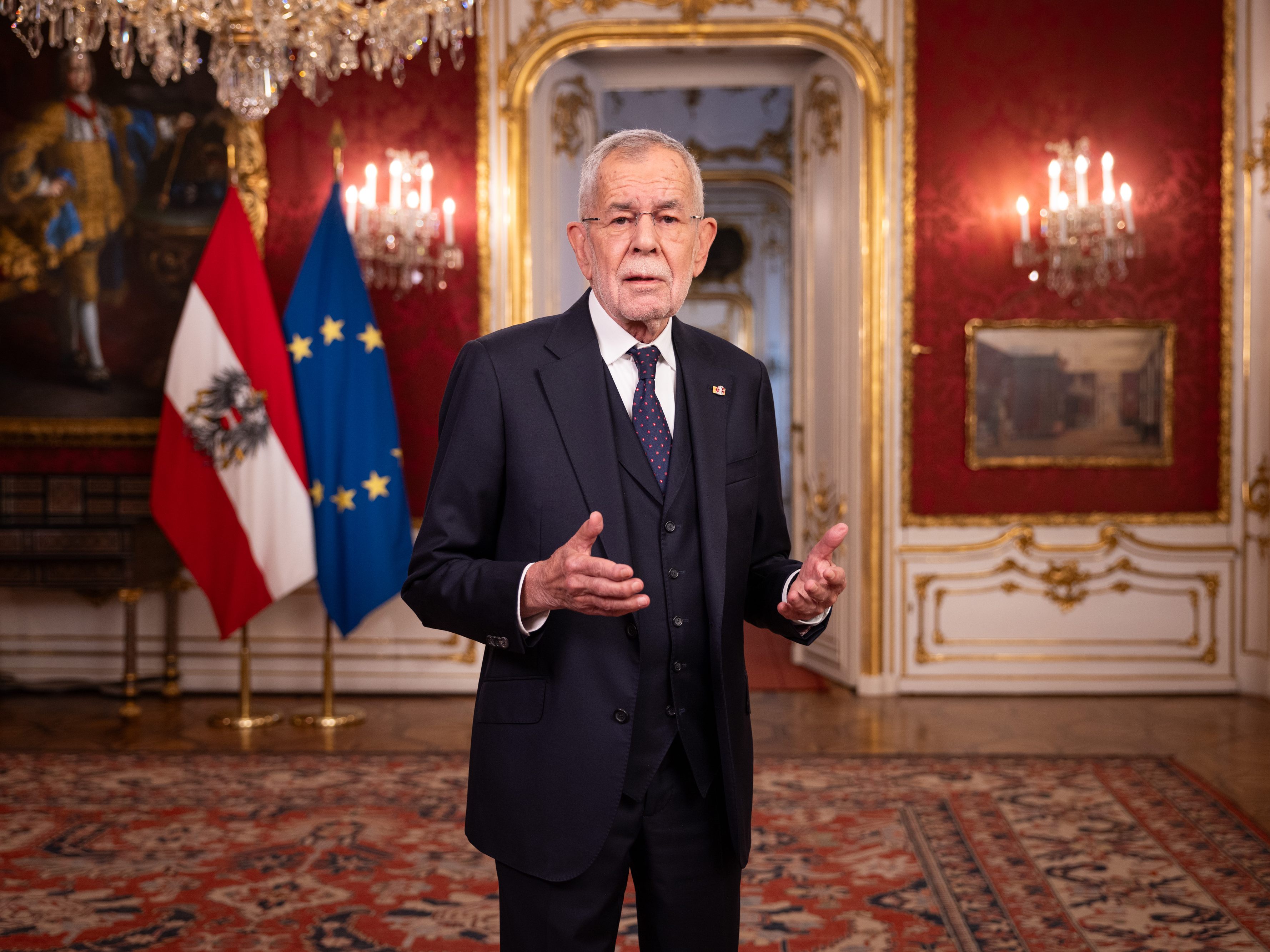 Van der Bellen sieht Politikerinnen und Politiker gefordert - "Es gibt die Chance auf Veränderung zum Guten".