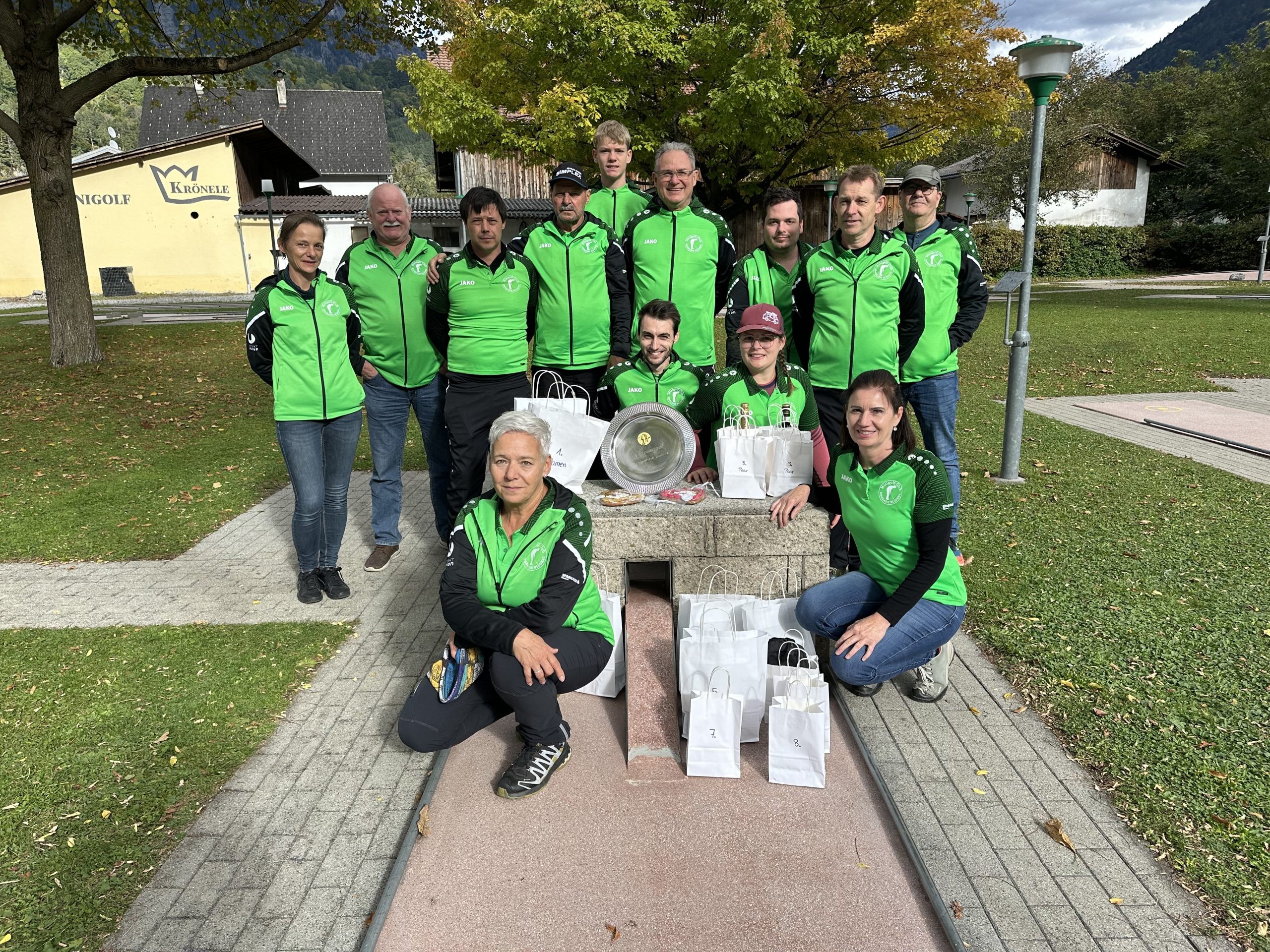 Vereinsmitglieder MGC-Sparkasse Bludenz