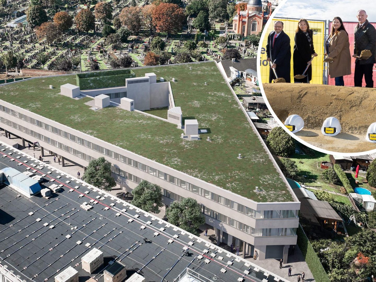 Die Polizei bekommt einen modernen Neubau in der Gudrunstraße. Die Polizei bekommt einen modernen Neubau in der Gudrunstraße.