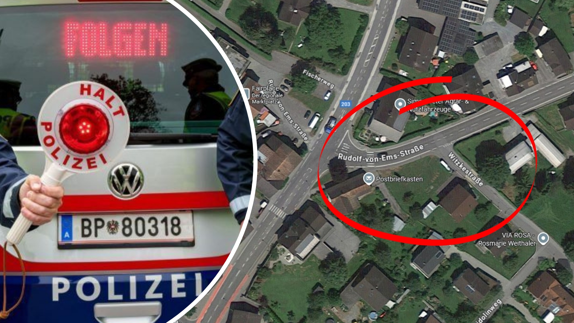 Verfolgungsfahrt endet mit Unfall: 15-jähriger verursacht Totalschaden