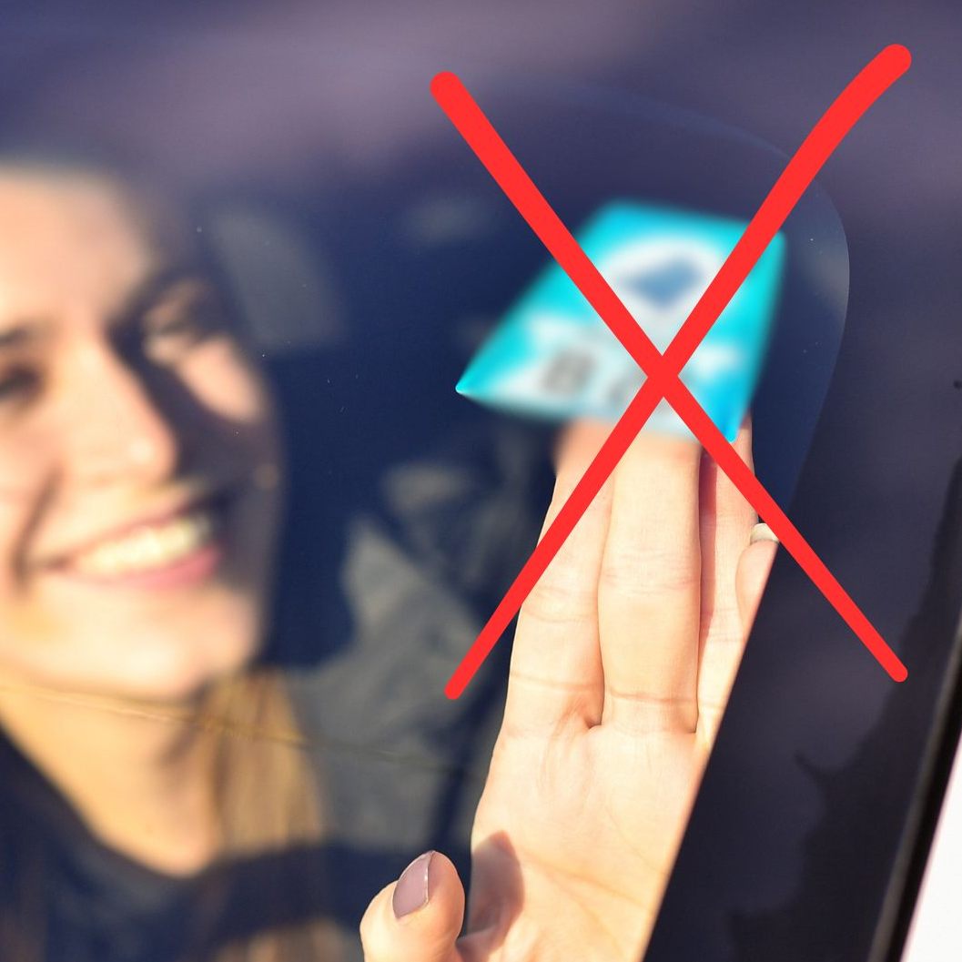 Das Klebepickerl hat ausgedient.