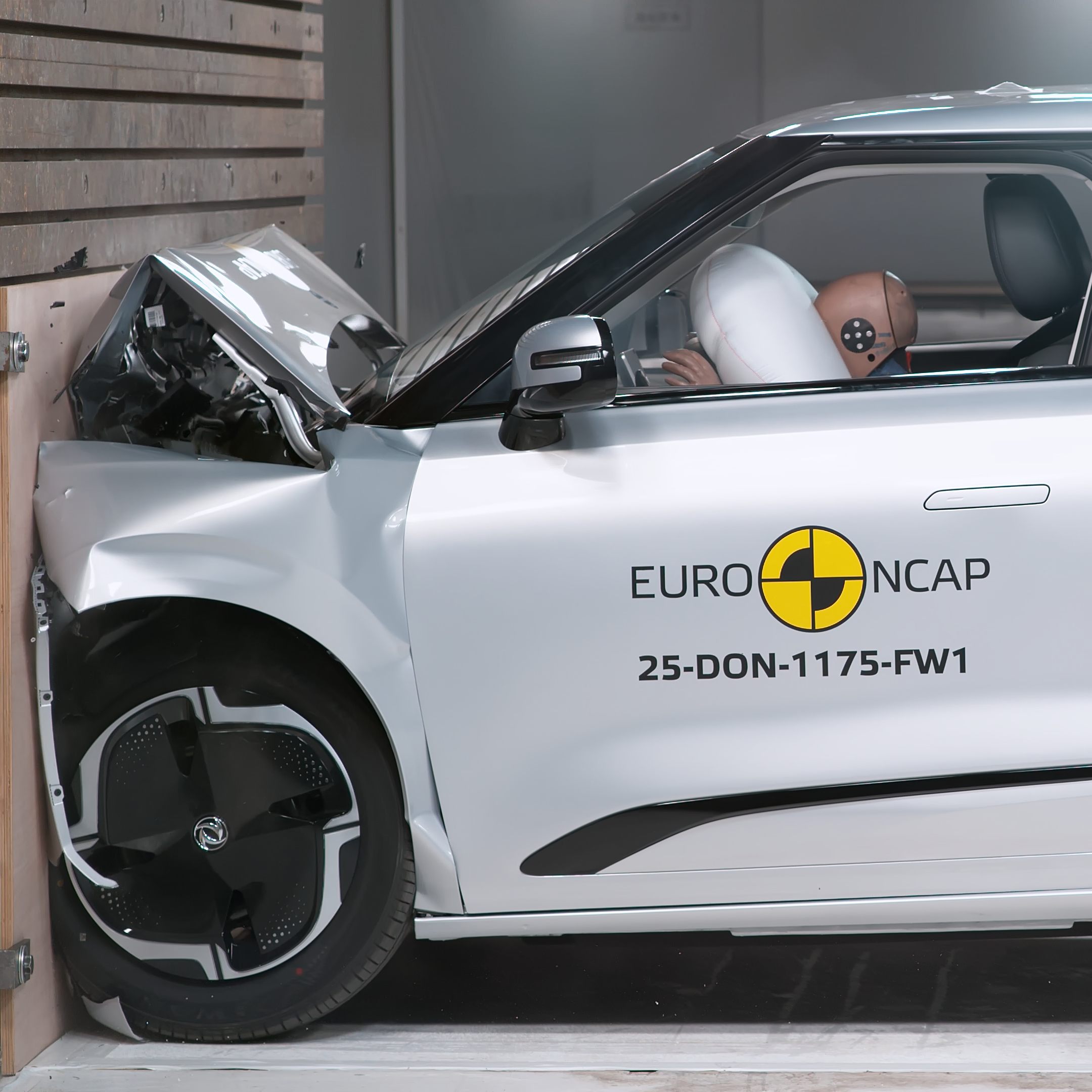 Der Dongfeng BOX konnte im Crashtest nicht überzeugen.