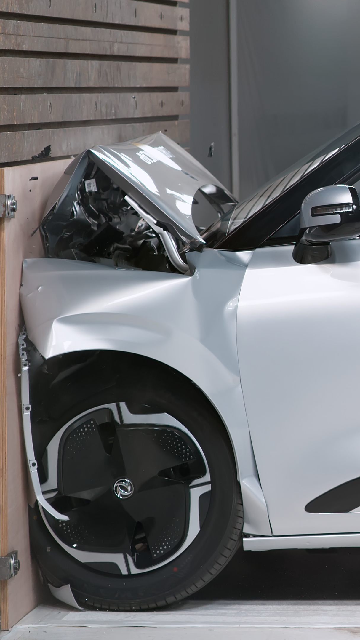 Der Dongfeng BOX konnte im Crashtest nicht überzeugen.
