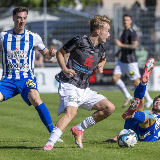 Luca Wieser traf für Feldkirch zweimal ins Schwarze.