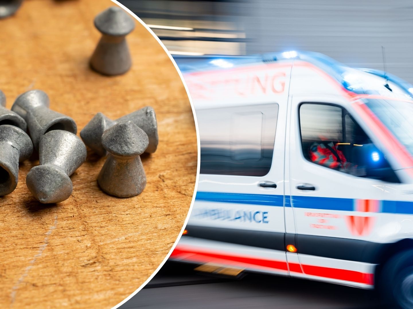 Ein acht Jahre altes Mädchen ist am Sonntagabend in der Südsteiermark durch ein Projektil eines Luftdruckgewehrs am Bauch verletzt worden.