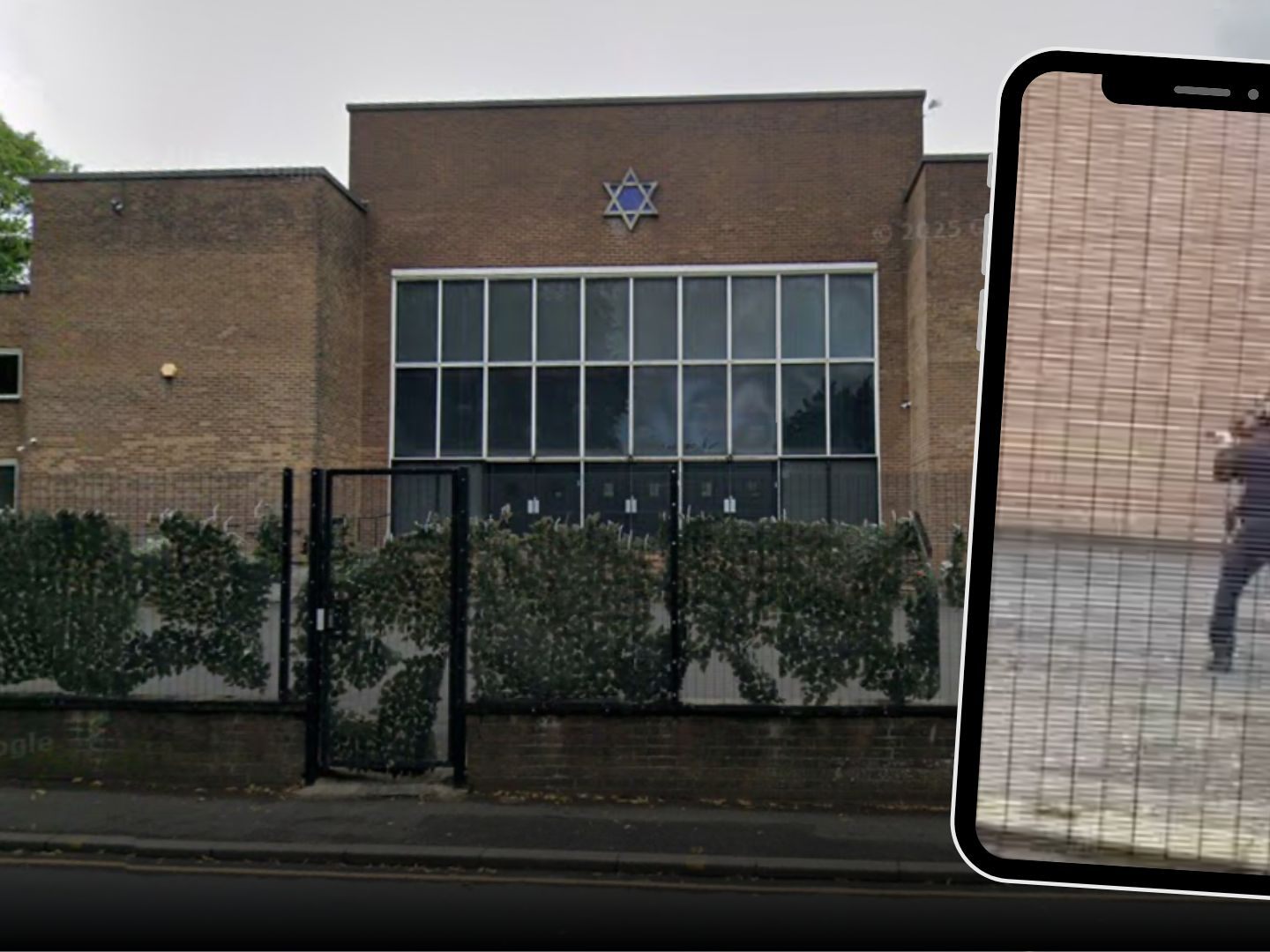 Messer-Angriff auf Synagoge in Manchester.