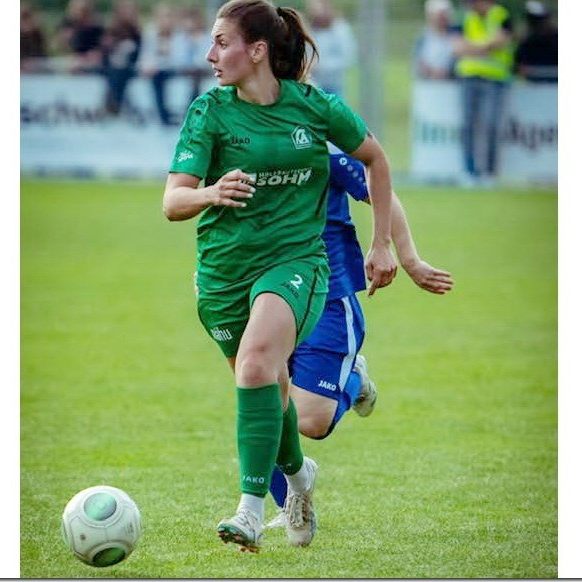 Michaela Flatz traf zweimal.