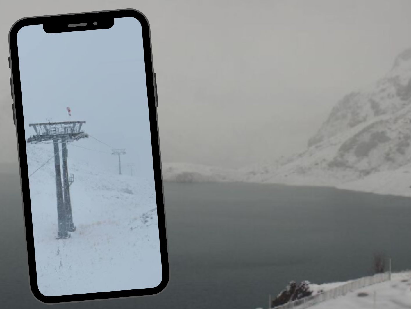 Blick durch die Webcams: Hier liegt schon Schnee! Blick durch die Webcams: Hier liegt schon Schnee!
