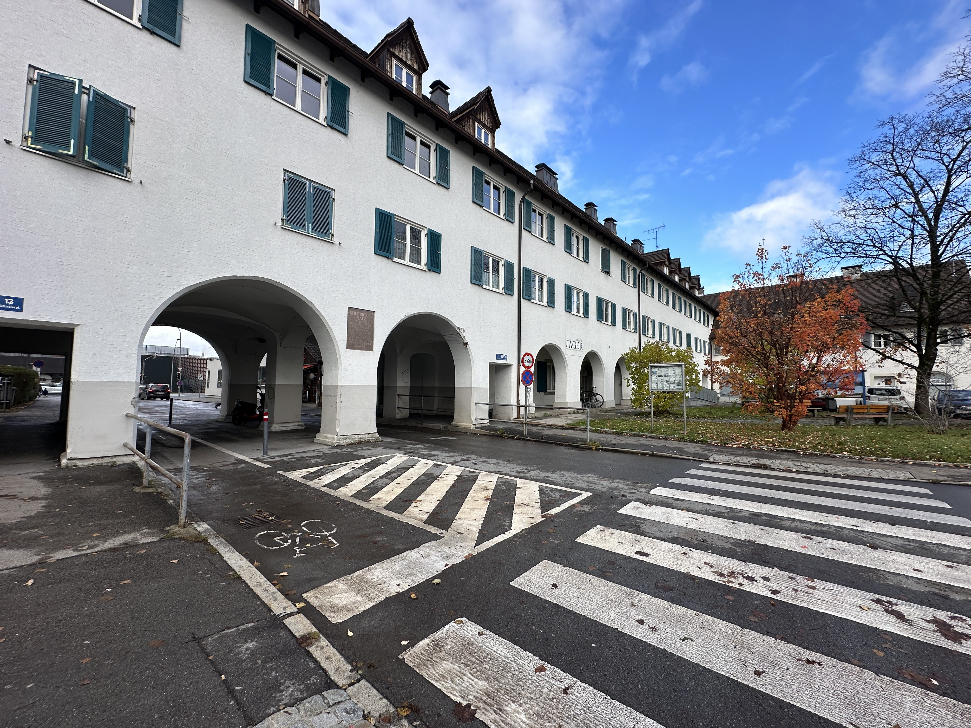 Südtirolerplatz in Bregenz. Südtirolerplatz in Bregenz.