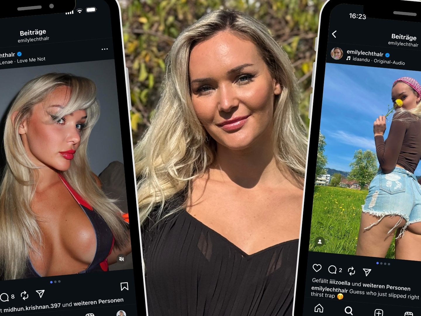 Emily Lechthaler über ihre Karriere der besonderen Art.