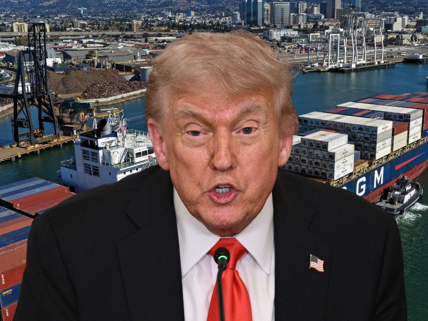 US-Präsident Trump kündigt zusätzliche Zölle von 100 Prozent auf alle chinesischen Waren an