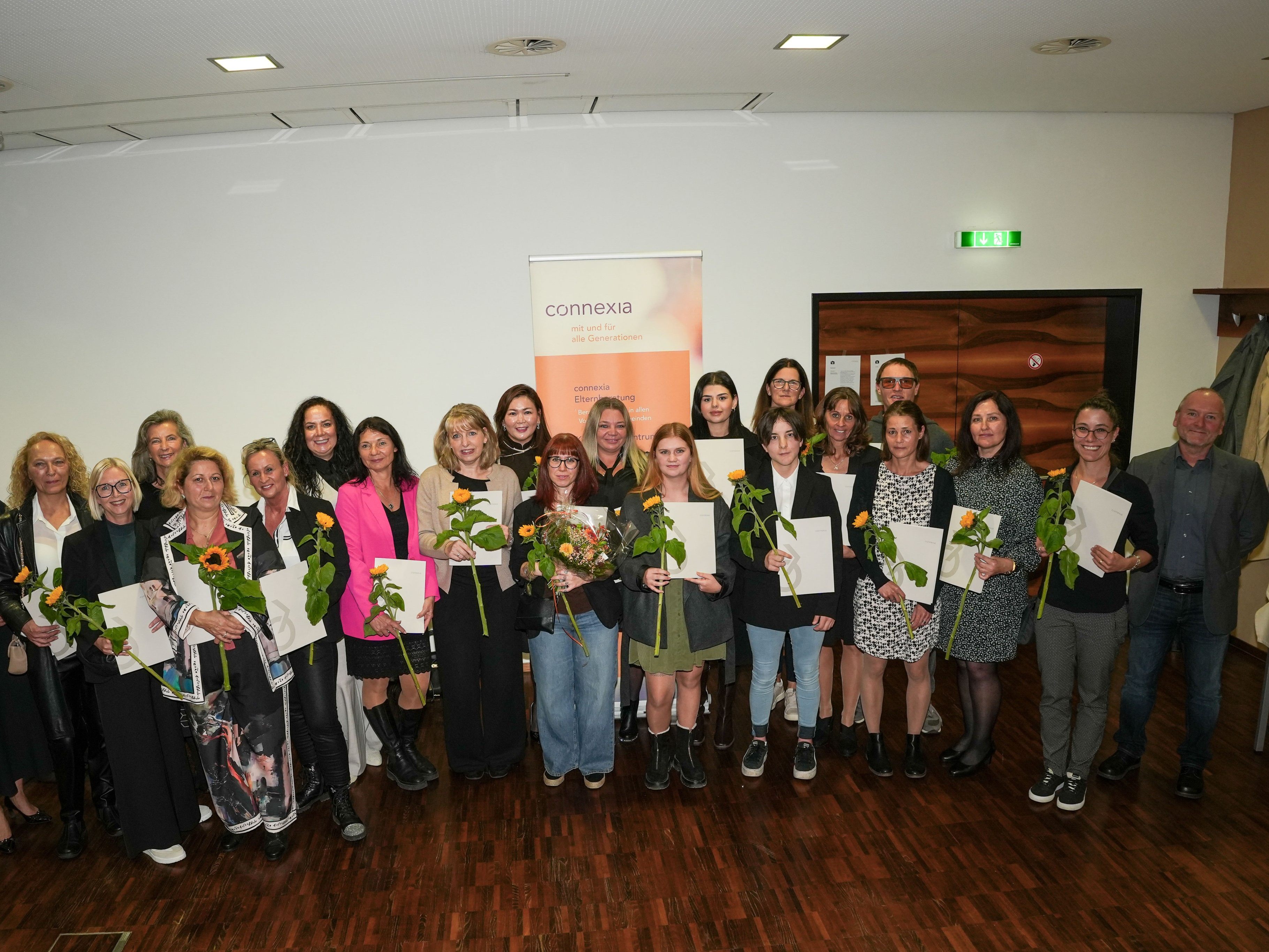 Abschlussfeier der Heimhilfeausbildung.