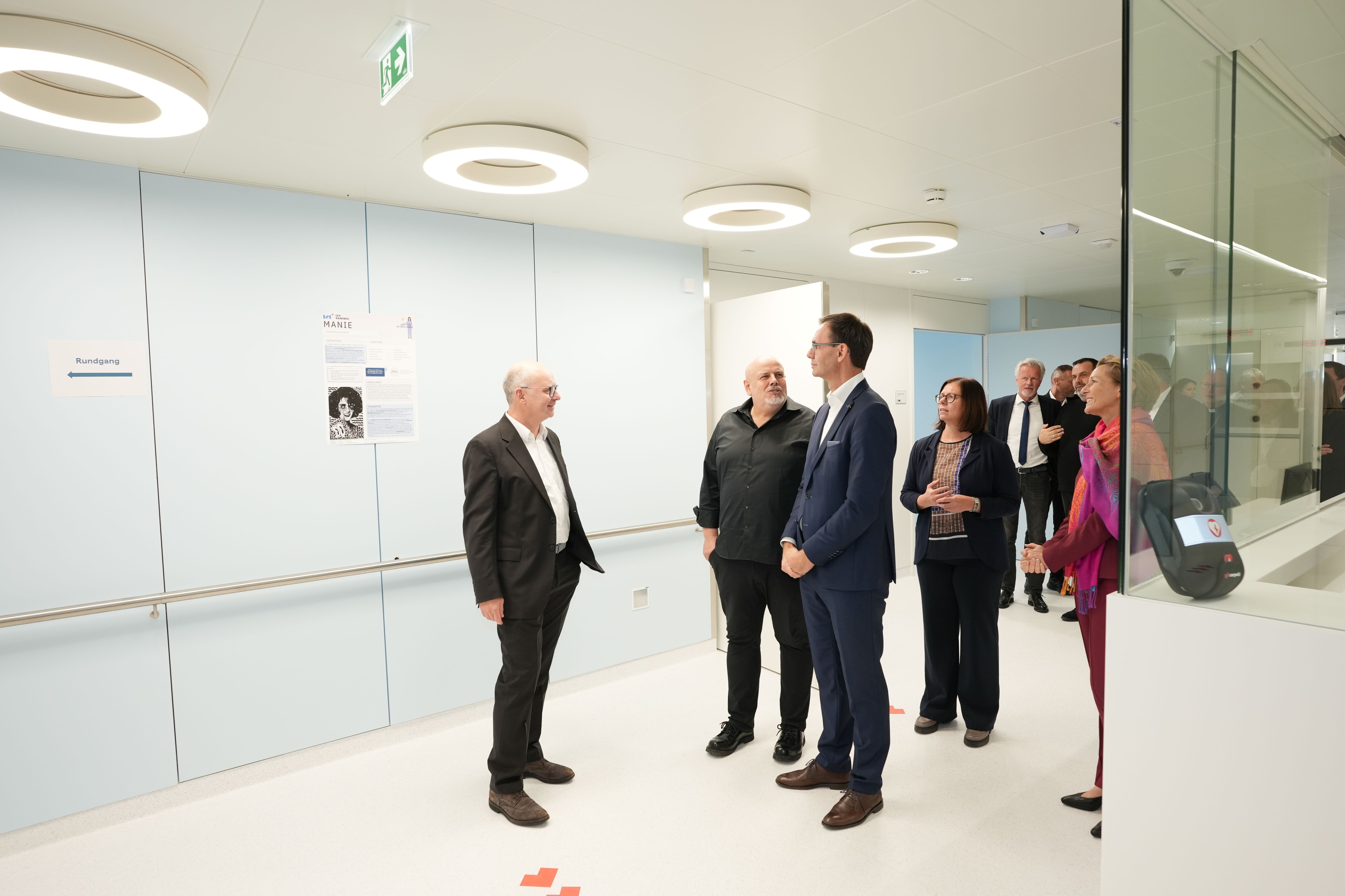 Eröffnungsfeier für den Neubau der Erwachsenenpsychiatrie am LKH Rankweil.