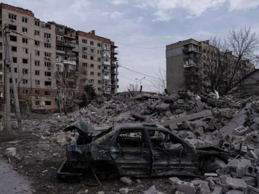 Pokrowsk ist weitgehend zerstört