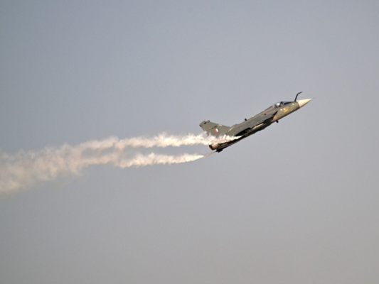 Indischer Jet vom Typ Tejas betroffen