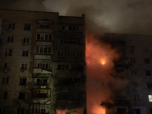 Ein-Toter-bei-russischen-Drohnenangriffen-nahe-Kiew