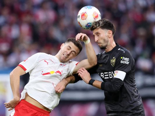 Baumgartner erkämpfte mit Leipzig Sieg gegen Stuttgart Baumgartner erkämpfte mit Leipzig Sieg gegen Stuttgart