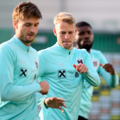 ÖFB-Spieler trainierten während eines Erdbebens