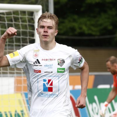 WAC-Stürmer Kojzek macht den entscheidenden Treffer