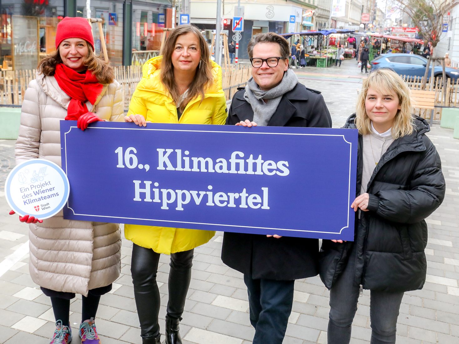 Das klimafitte Hippviertel in Ottakring ist da.