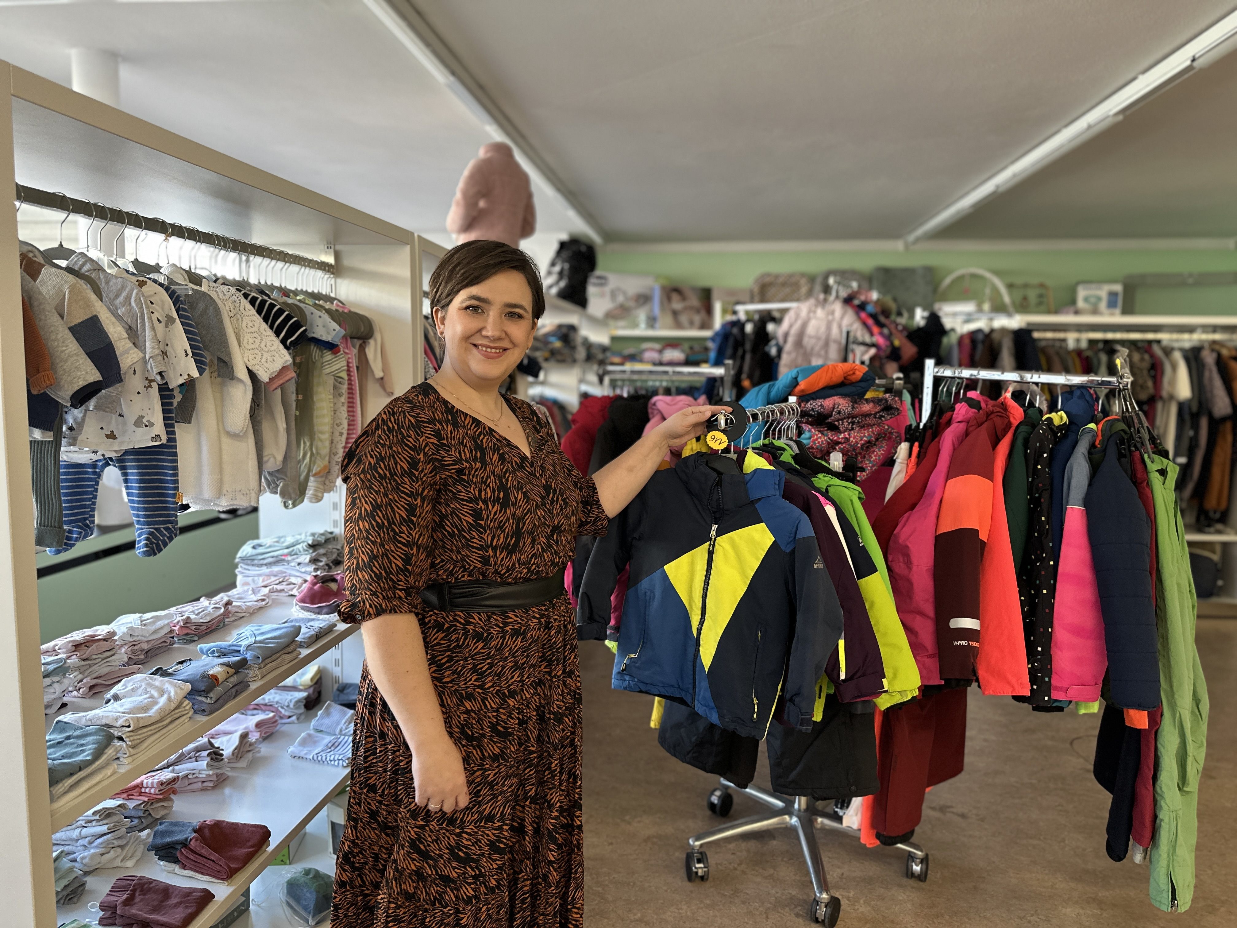 Madeleine Hohaus im neuen Windrädle.