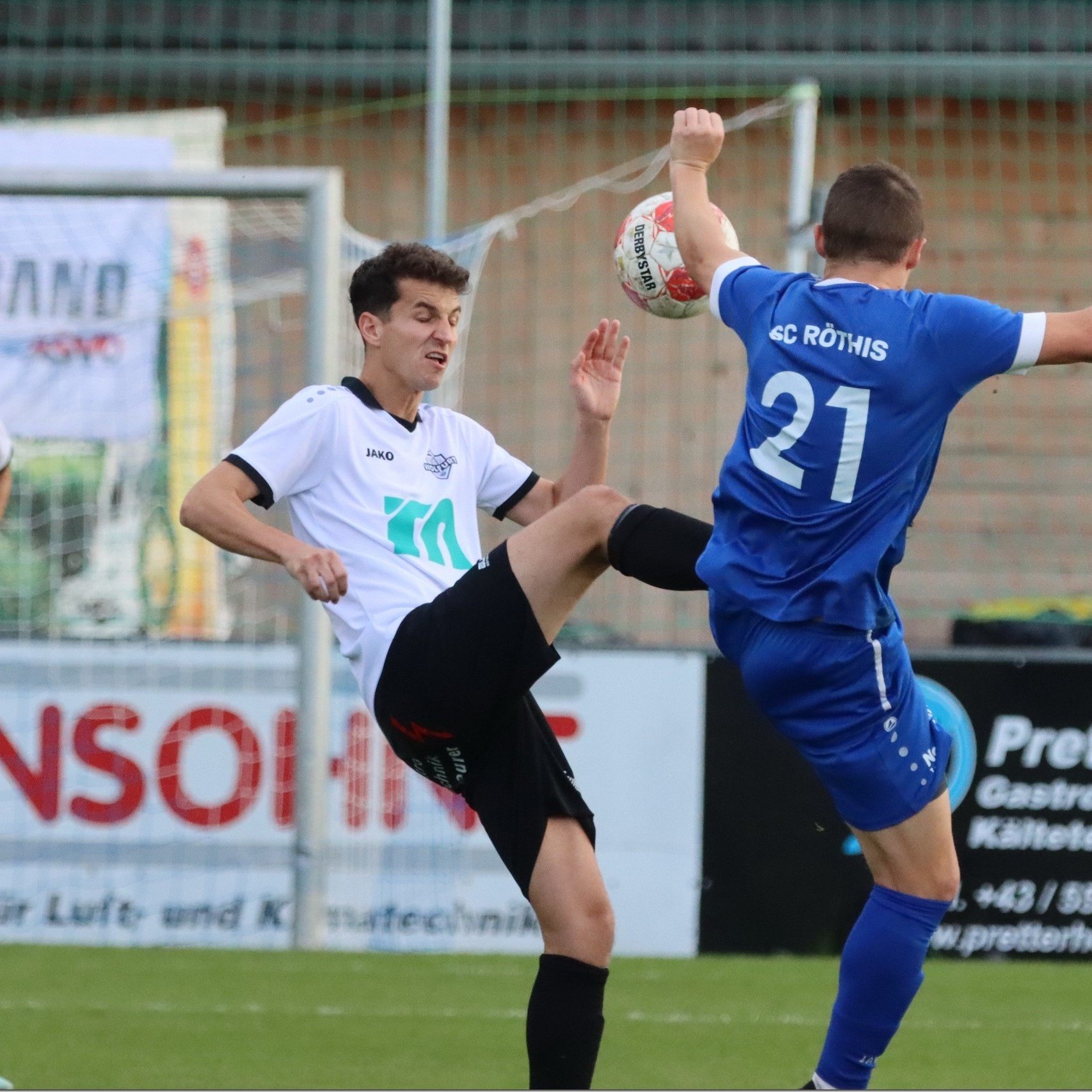 Röthner Christoph Domig (r.) war für die Vorderländer im Herbst goldwert.