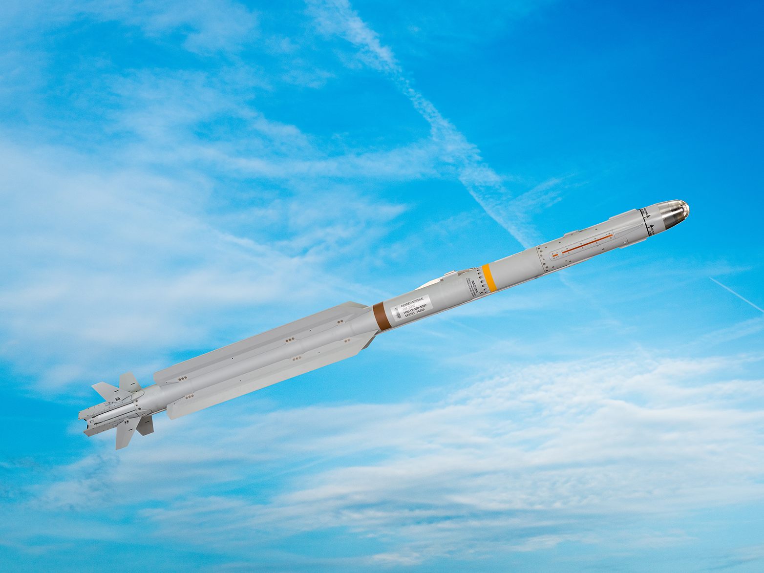 Der Lenkflugkörper IRIS-T wird unter Führung von Diehl Defence produziert und kommt bei zahlreichen europäischen Kampfflugzeugen zum Einsatz – künftig soll er auch auf US-Kriegsschiffen integriert werden.