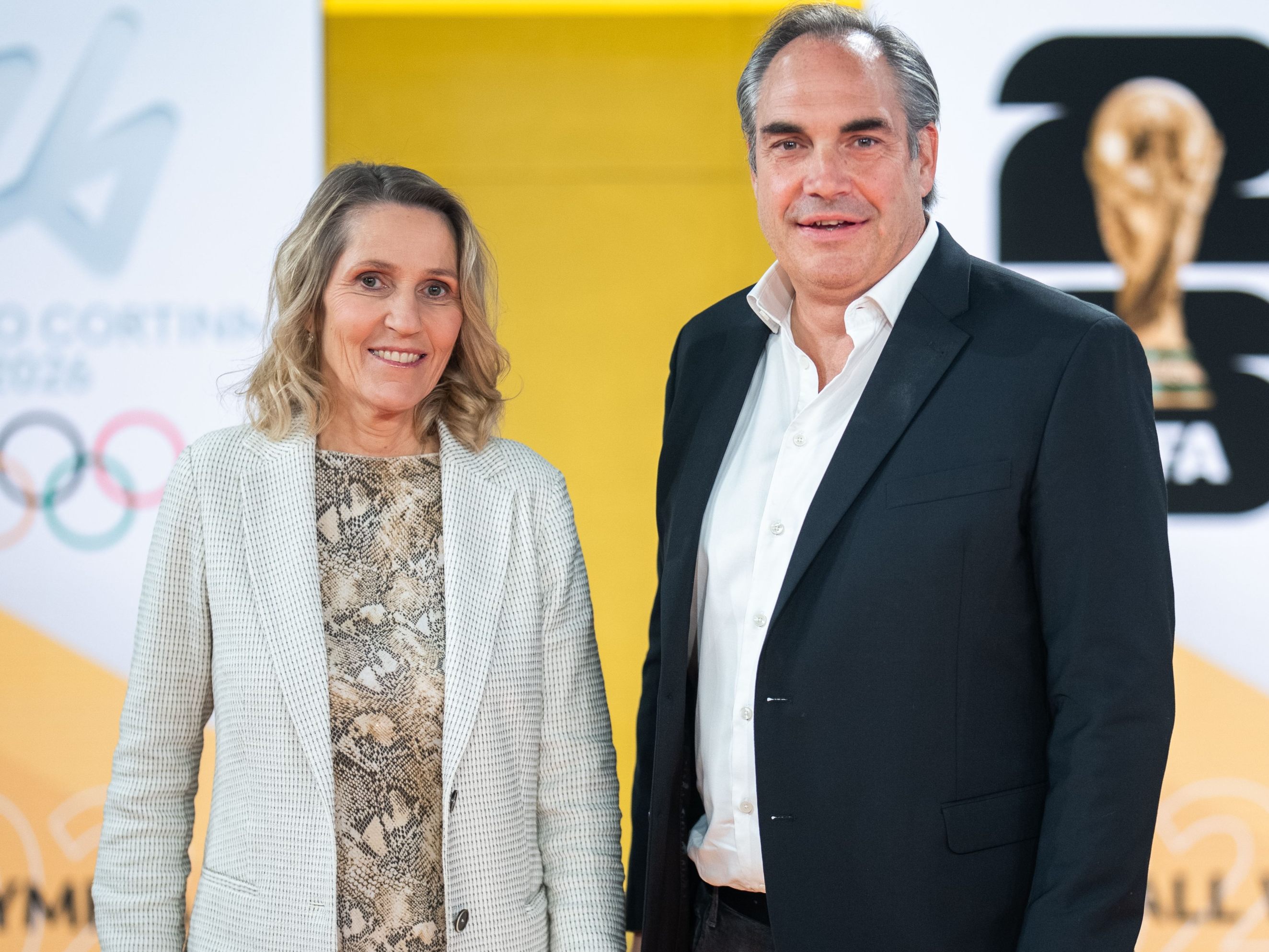 Veronika Dragon-Berger und Martin Szerencsi im Rahmen des Interviews mit der APA