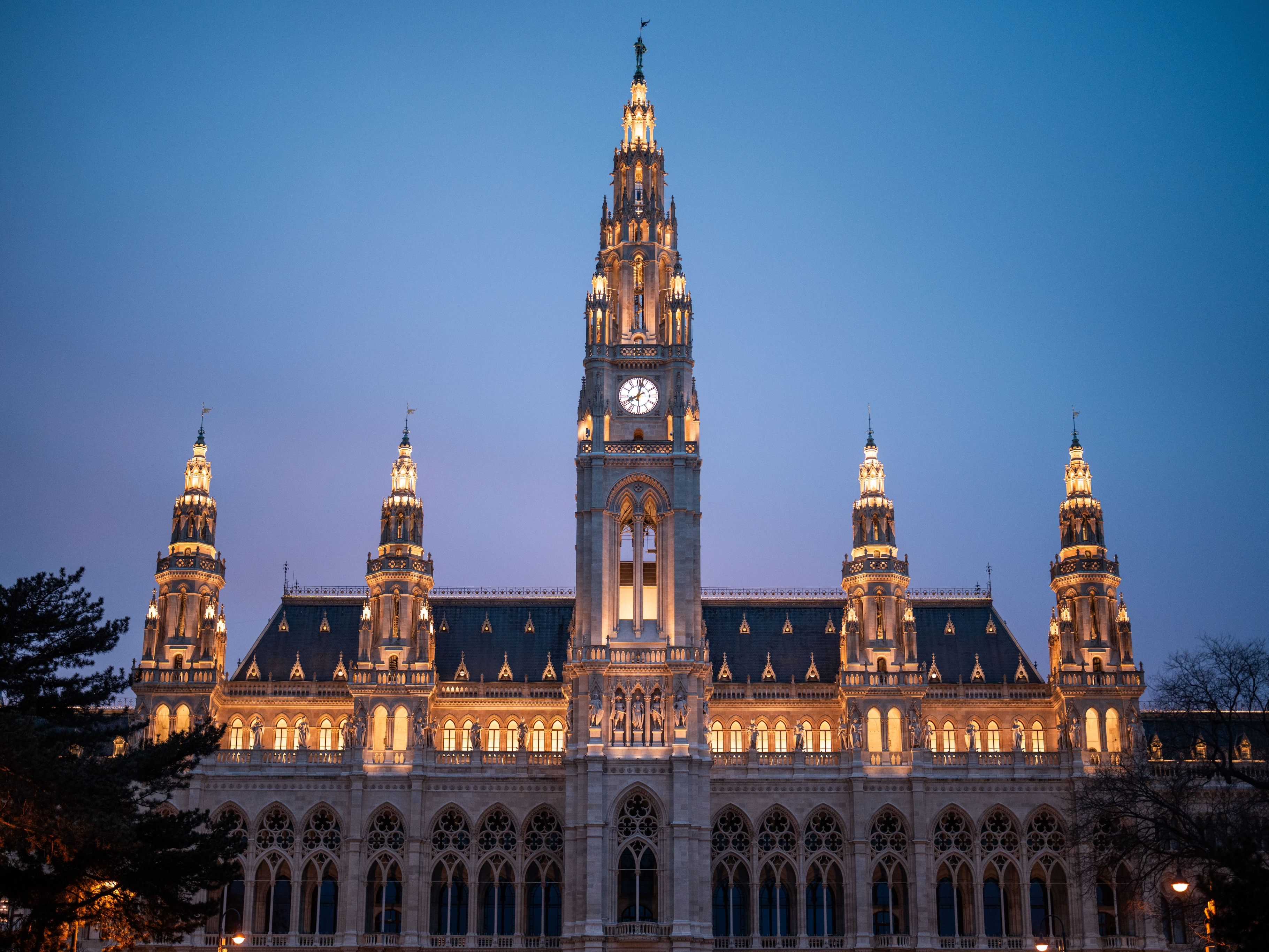 Das Wiener Rathaus wird beim Flüchtlingsball Ort des Geschehens sein.