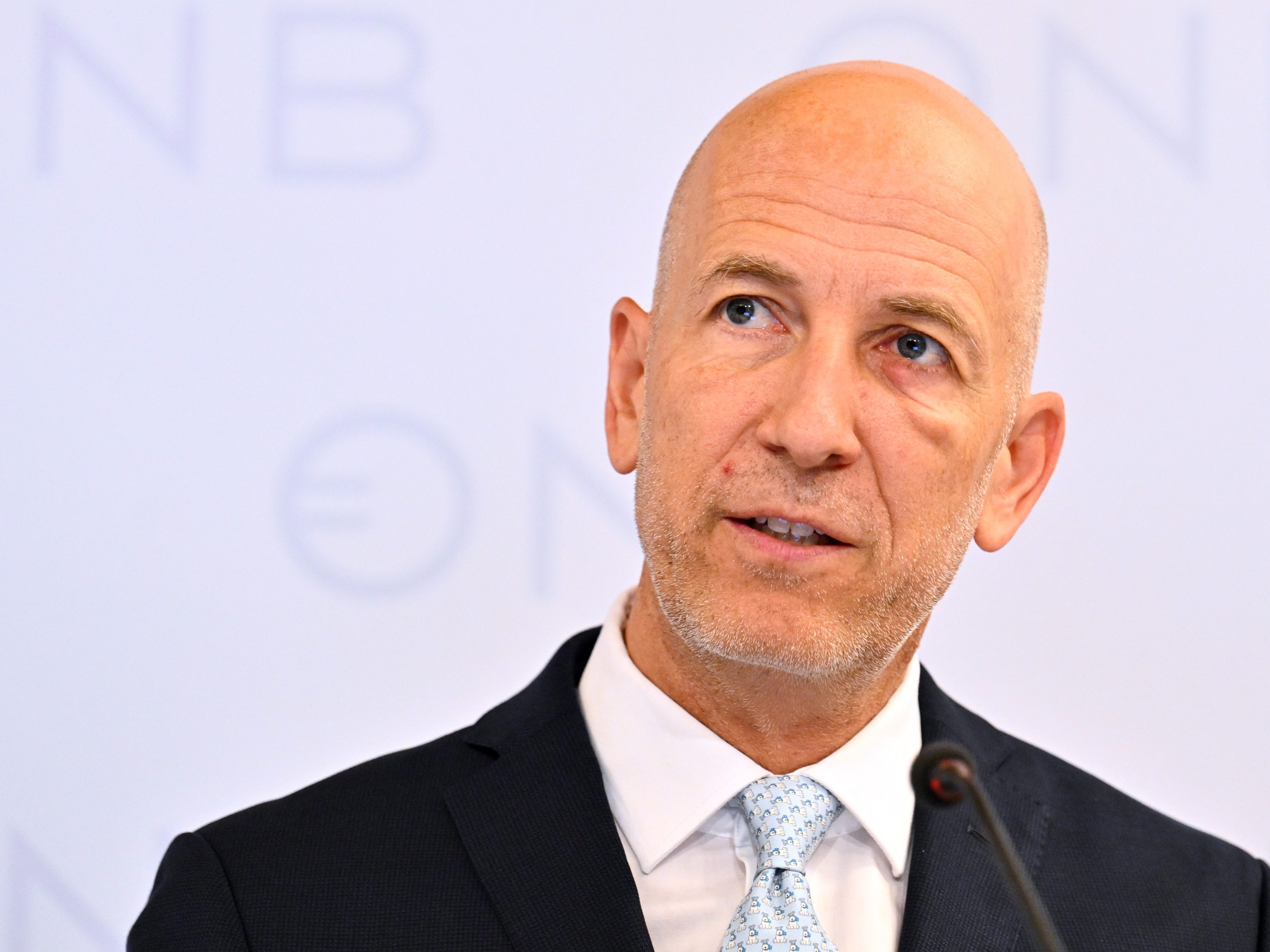 OeNB-Chef Kocher sieht eine Verbesserung der Stimmung.