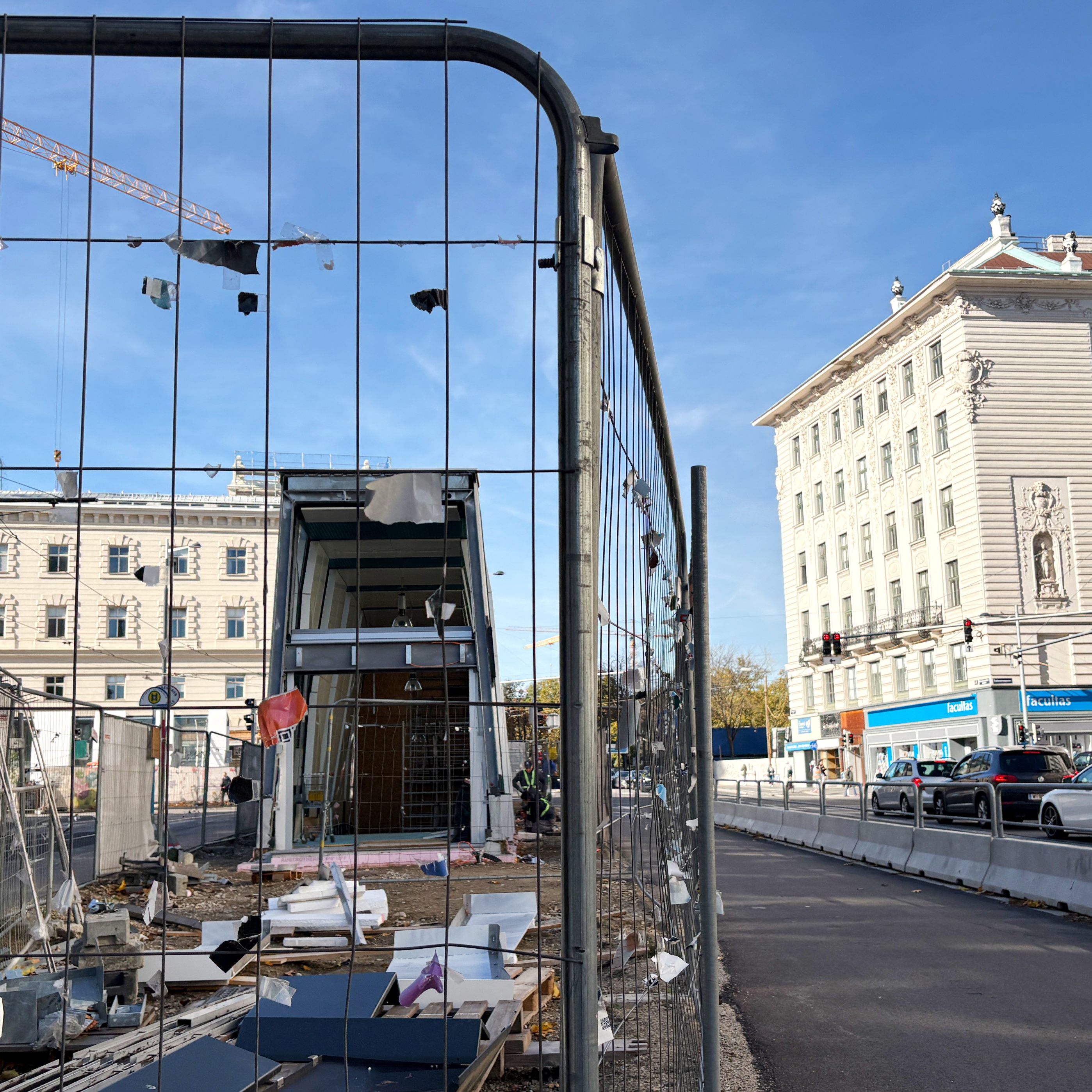 Beim Bau der U5 und der U2 gibt es aus Einsparungsgründen Verzögerungen.