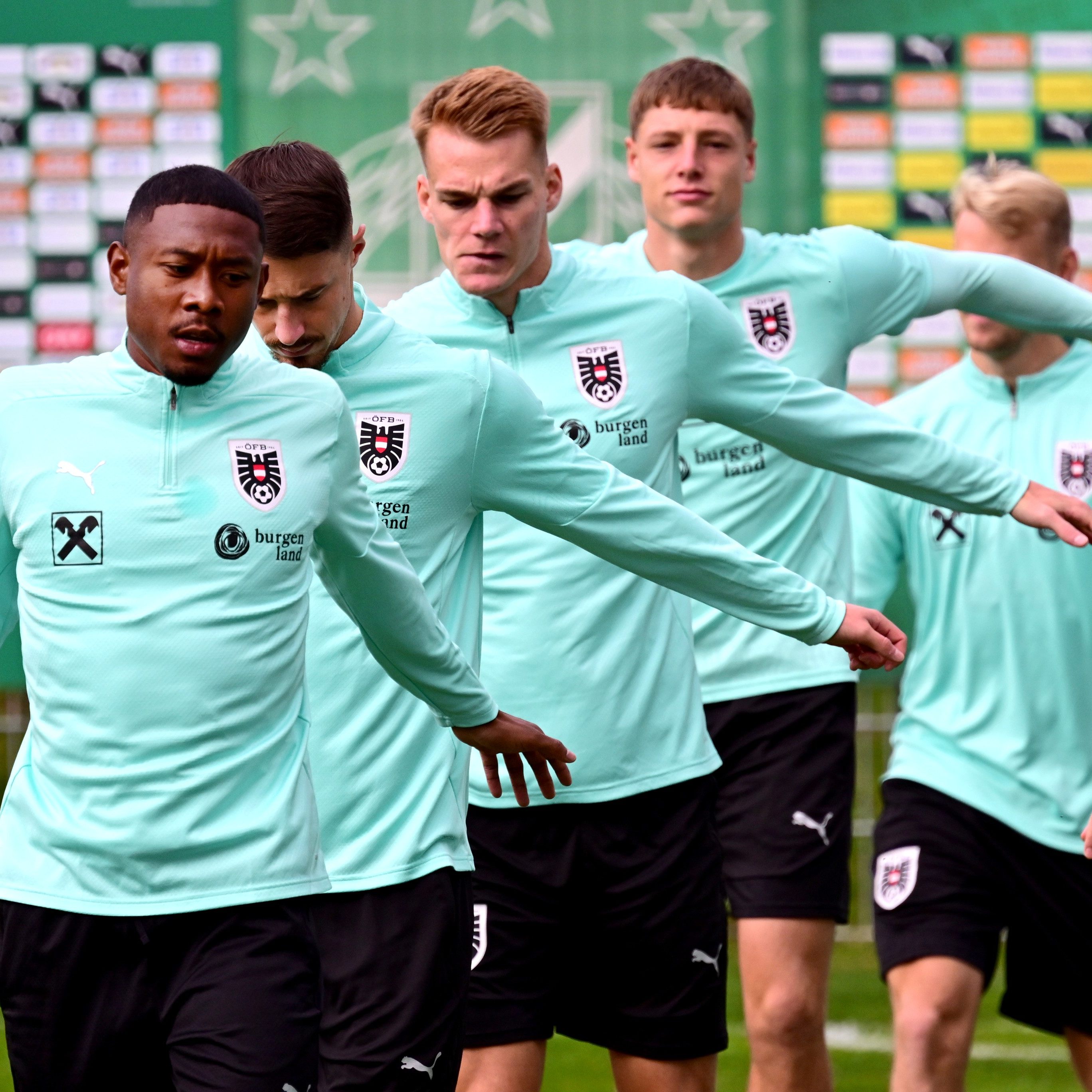 Während des ÖFB-Trainings gab es ein Erdbeben.