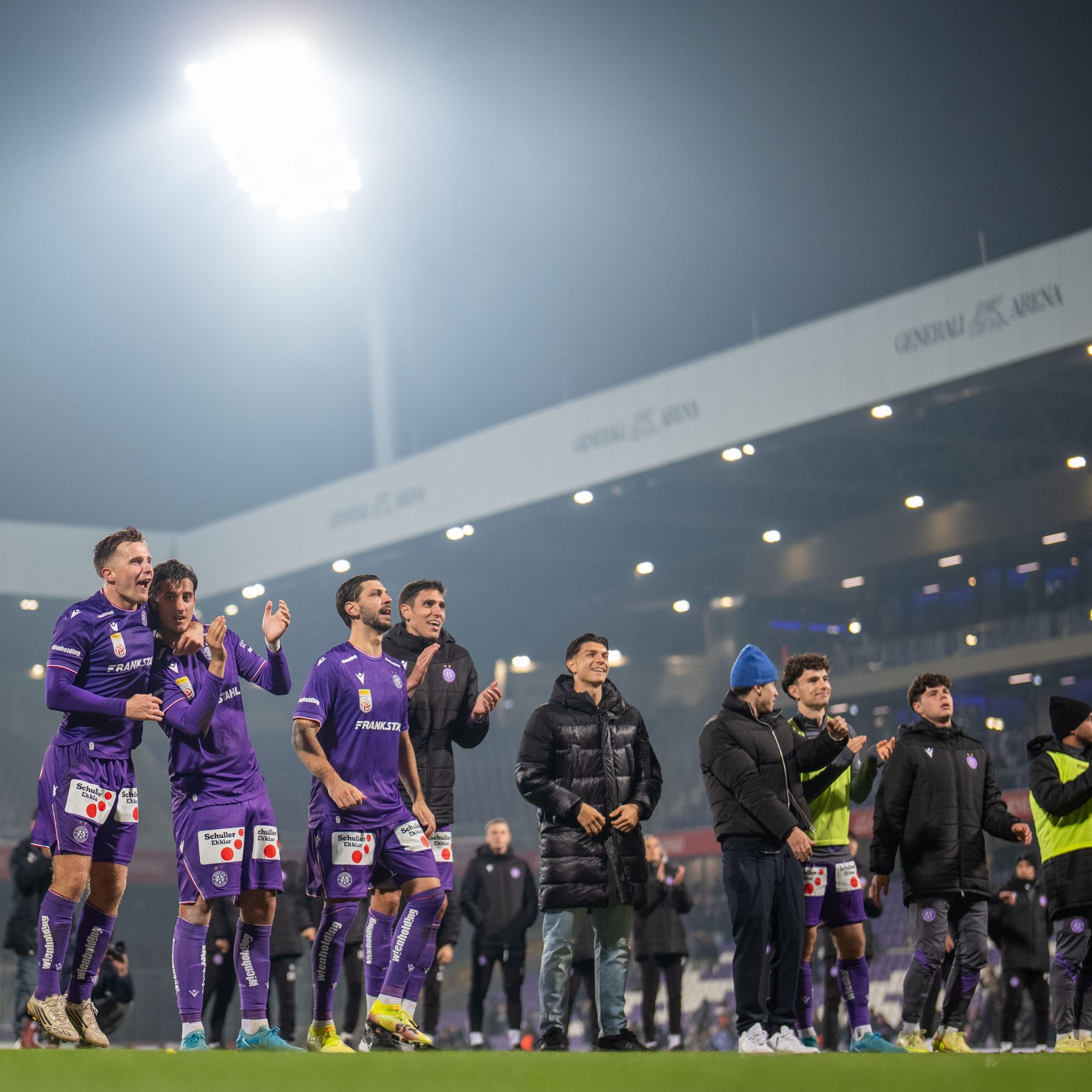 Austria Wien setzte sich gegen GAK durch.