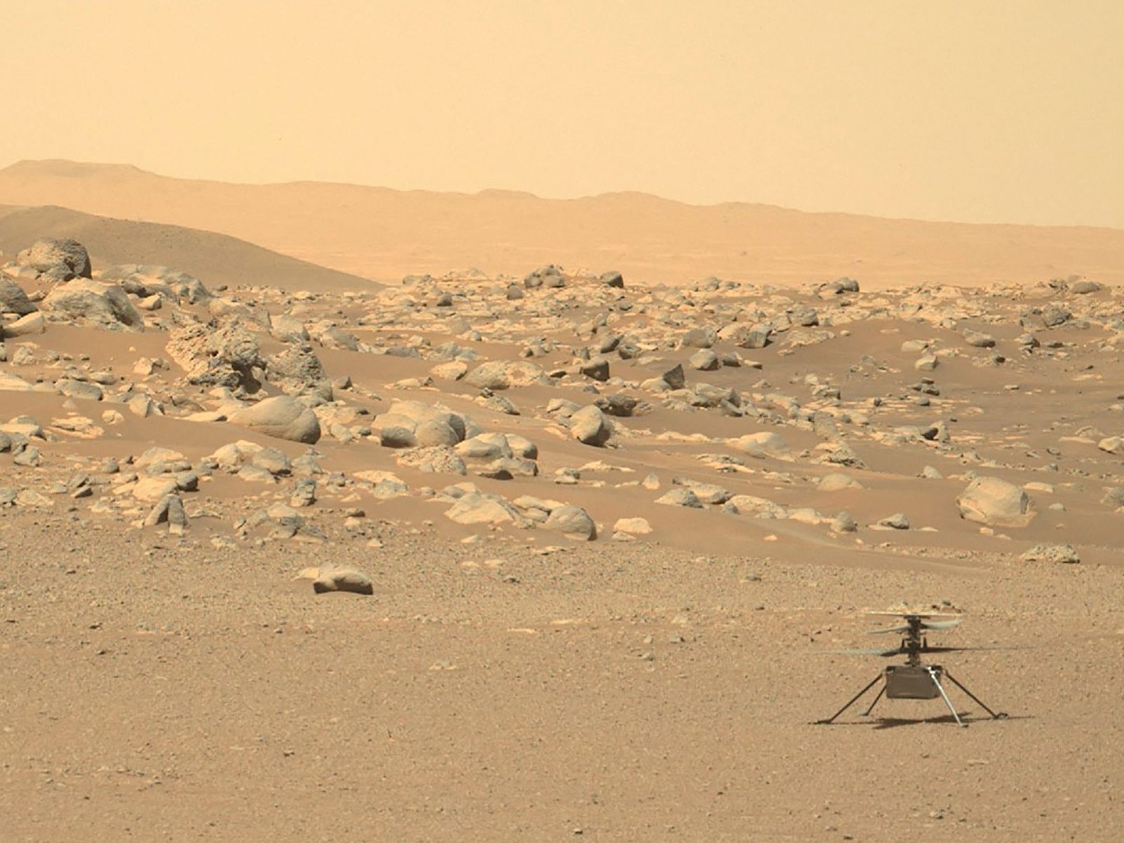 NASA entdeckt außerirdischen Stein im Jezero-Krater (Symbolfoto)