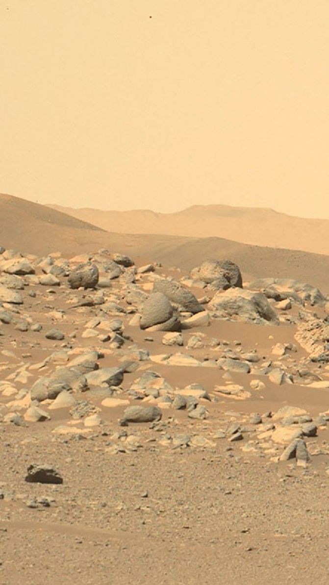 NASA entdeckt außerirdischen Stein im Jezero-Krater (Symbolfoto)