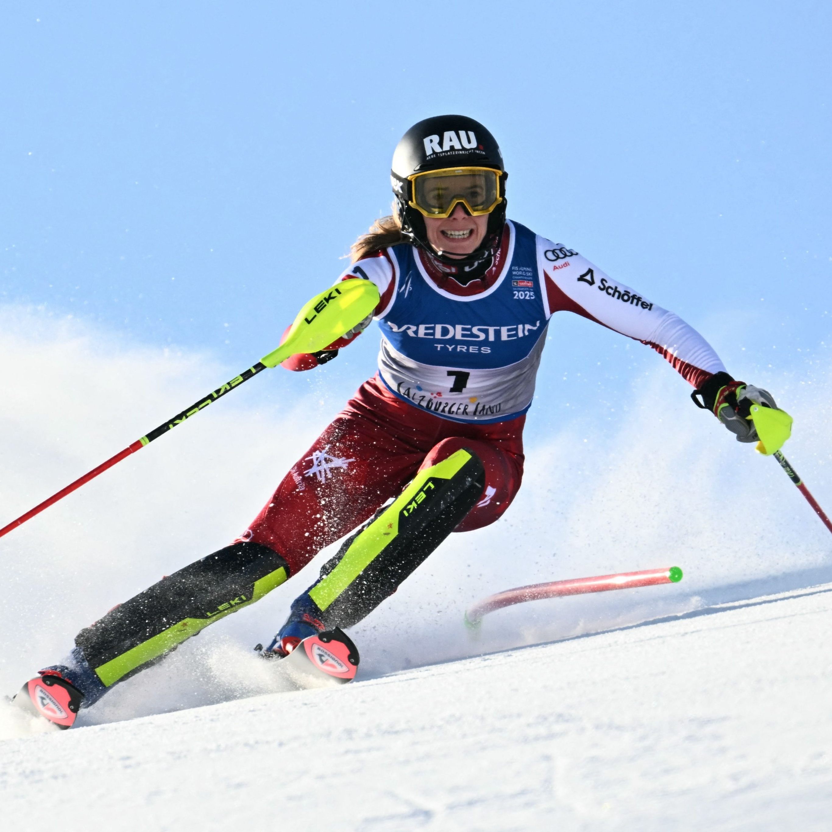 Katharina Liensberger will den zehnten Platz aus Levi toppen.