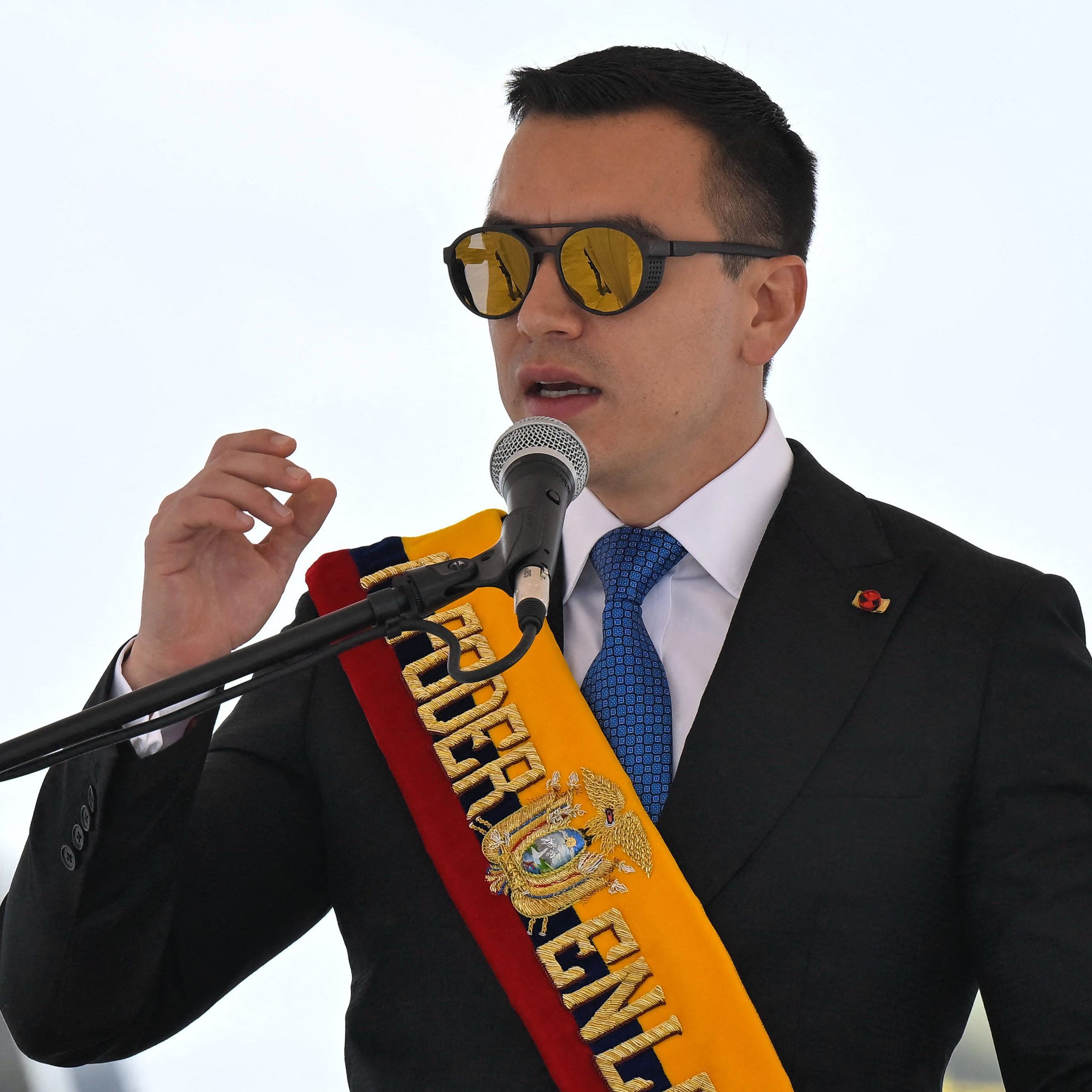 Ecuadors Präsident Daniel Noboa feierte den gemeinsamen Ermittlungserfolg.