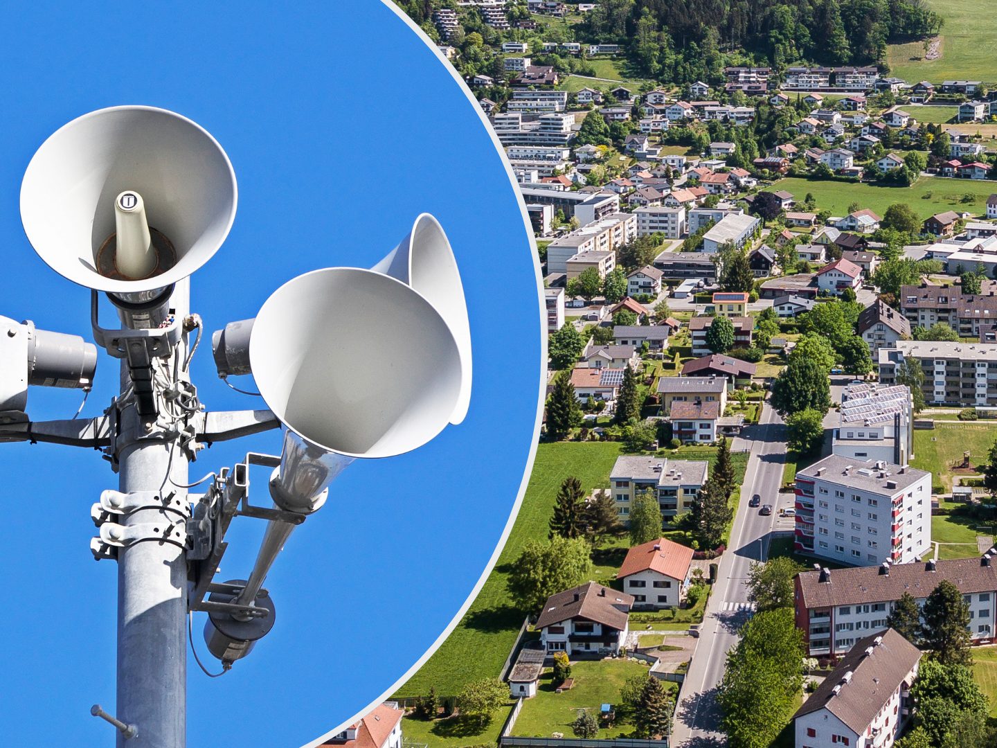 Am 21. November 2025 werden in Montafon, Brandnertal und Walgau die Typhon-Sirenen getestet.