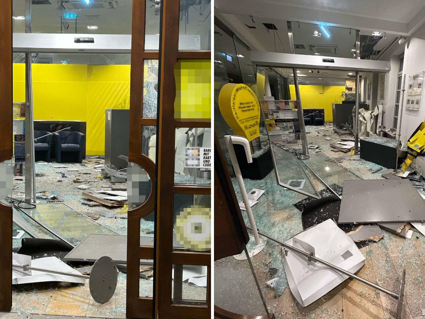 Im Mostviertel gab es eine versuchte Bankomatsprengung.