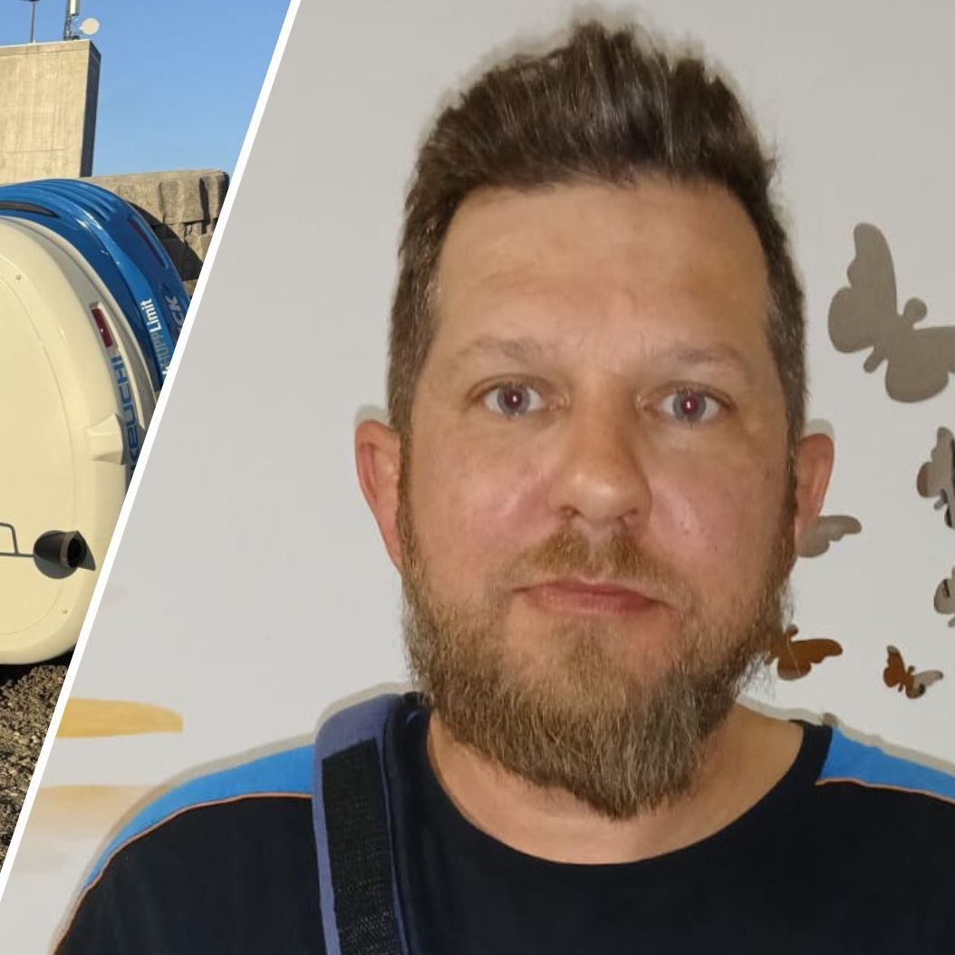 Thomas Carli verunfallte am Dienstag mit seinem Bagger.