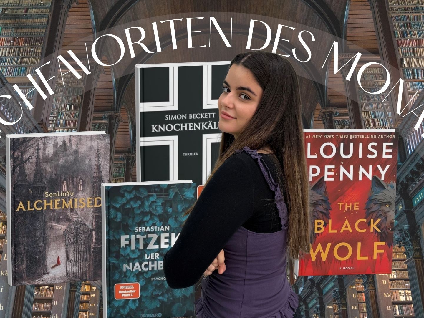 Dein Monats-Update aus der Bücherwelt: Bestseller, BookTok-Trends & persönliche Empfehlungen.