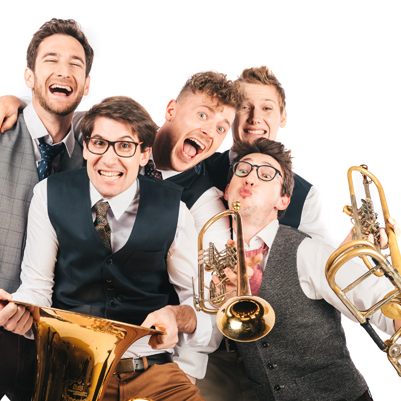 Jung, bunt und professionell, das „BlechReiz Brass Quintett“