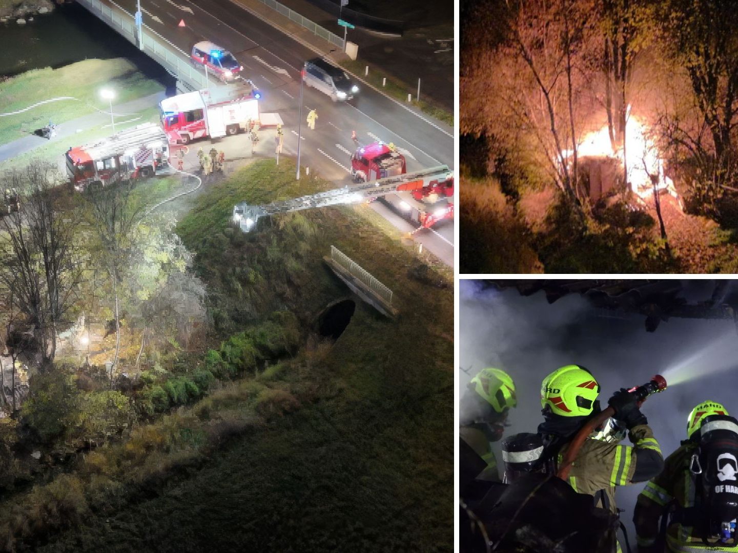 Brand in Harder Schrebergarten