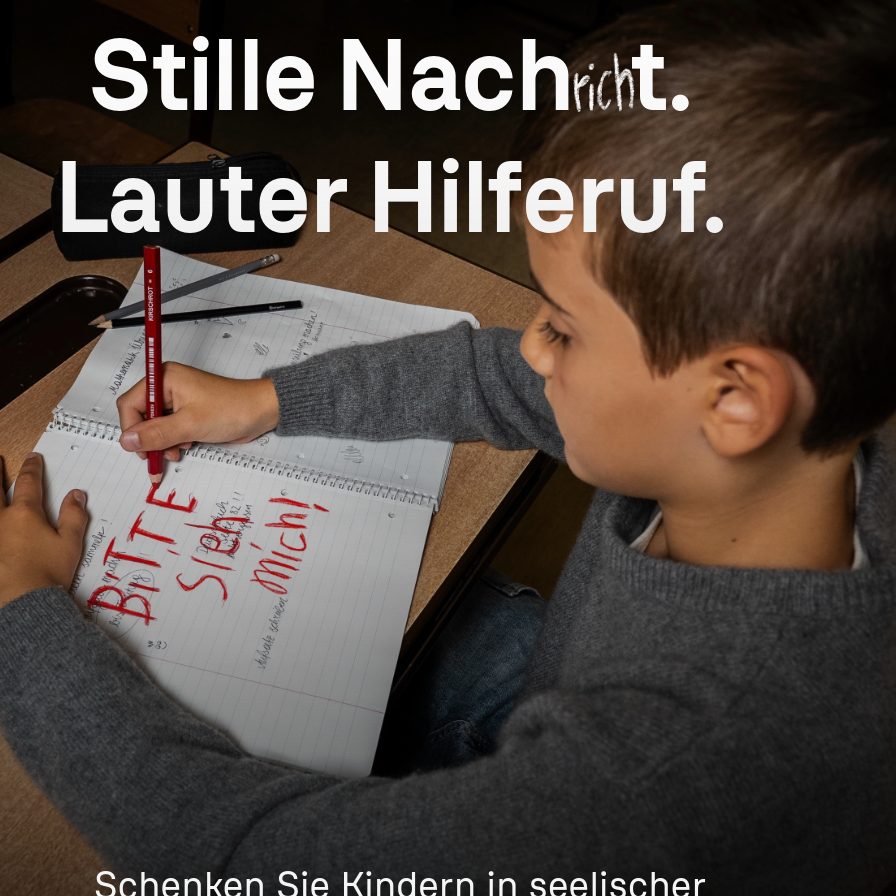 Für viele Kinder ist die Weihnachtszeit alles andere als still.