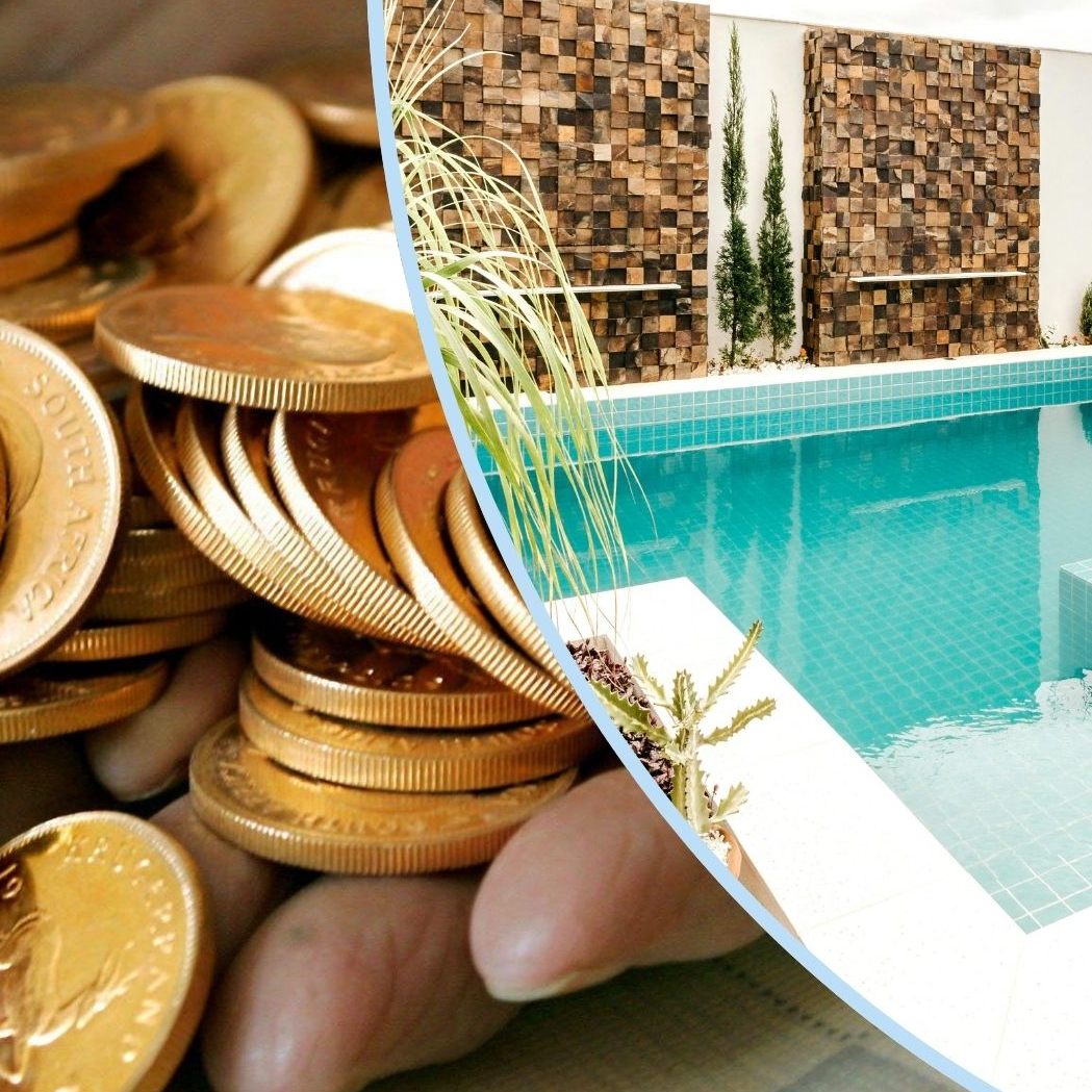 Mann findet Goldschatz beim Bau seines Pools