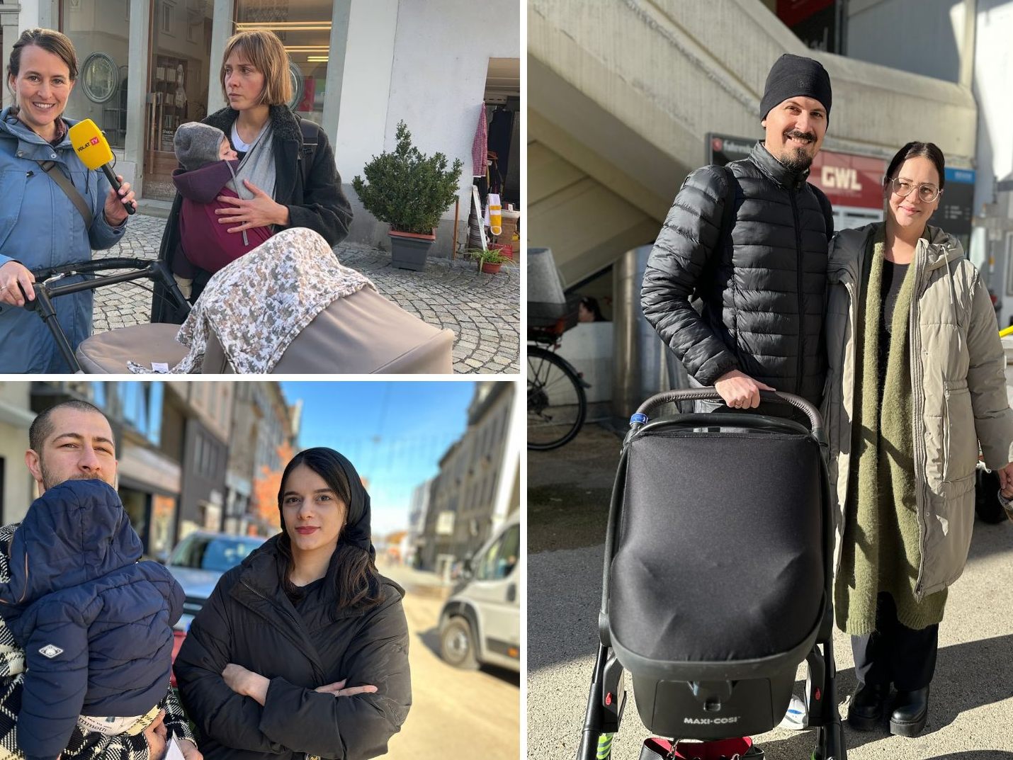 Was sagen Vorarlberger Eltern zur Zusammenlegung der Geburtenstationen?