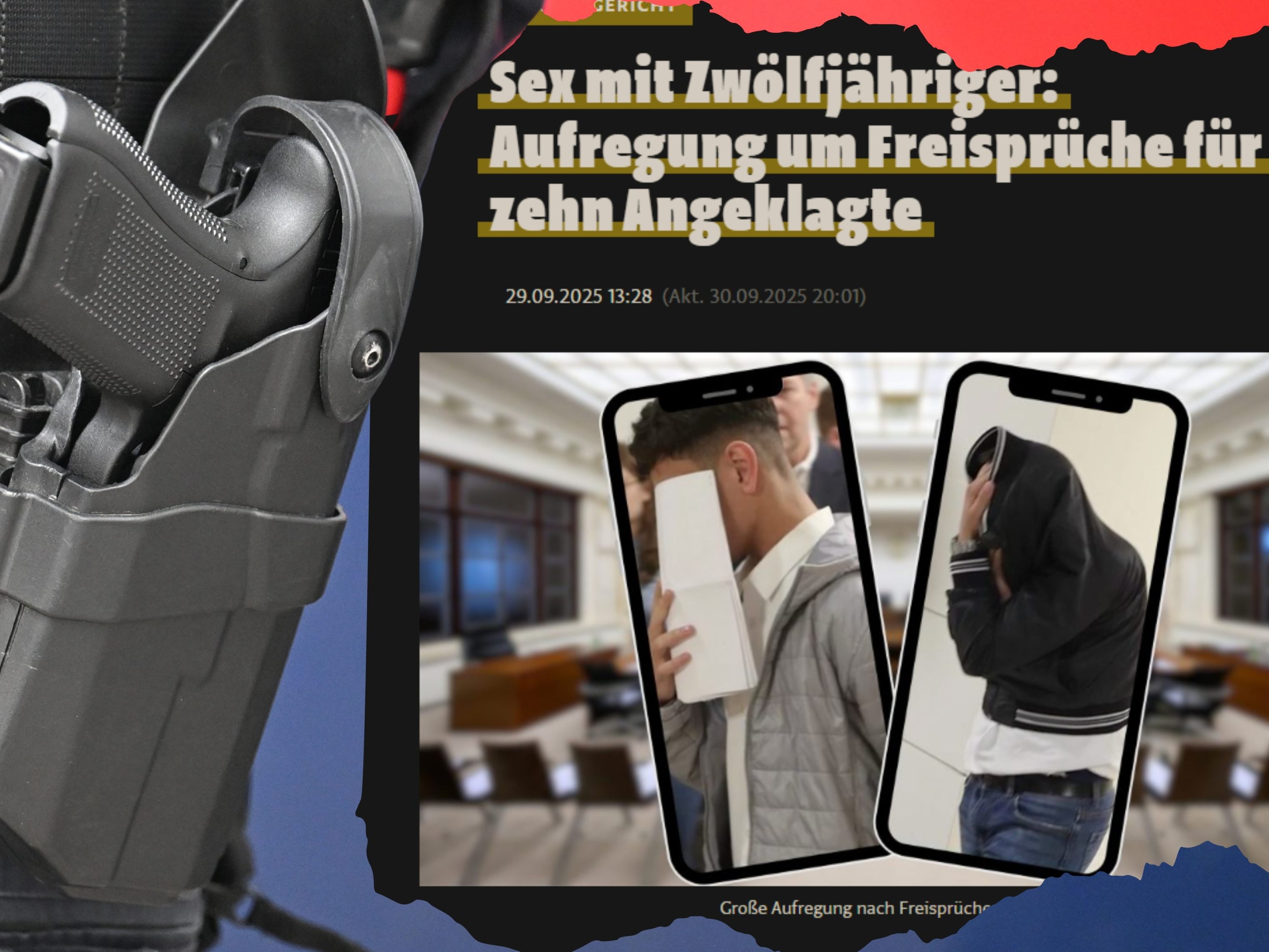 Freigesprochen im Missbrauchsprozess – nun wieder in Haft wegen Raub