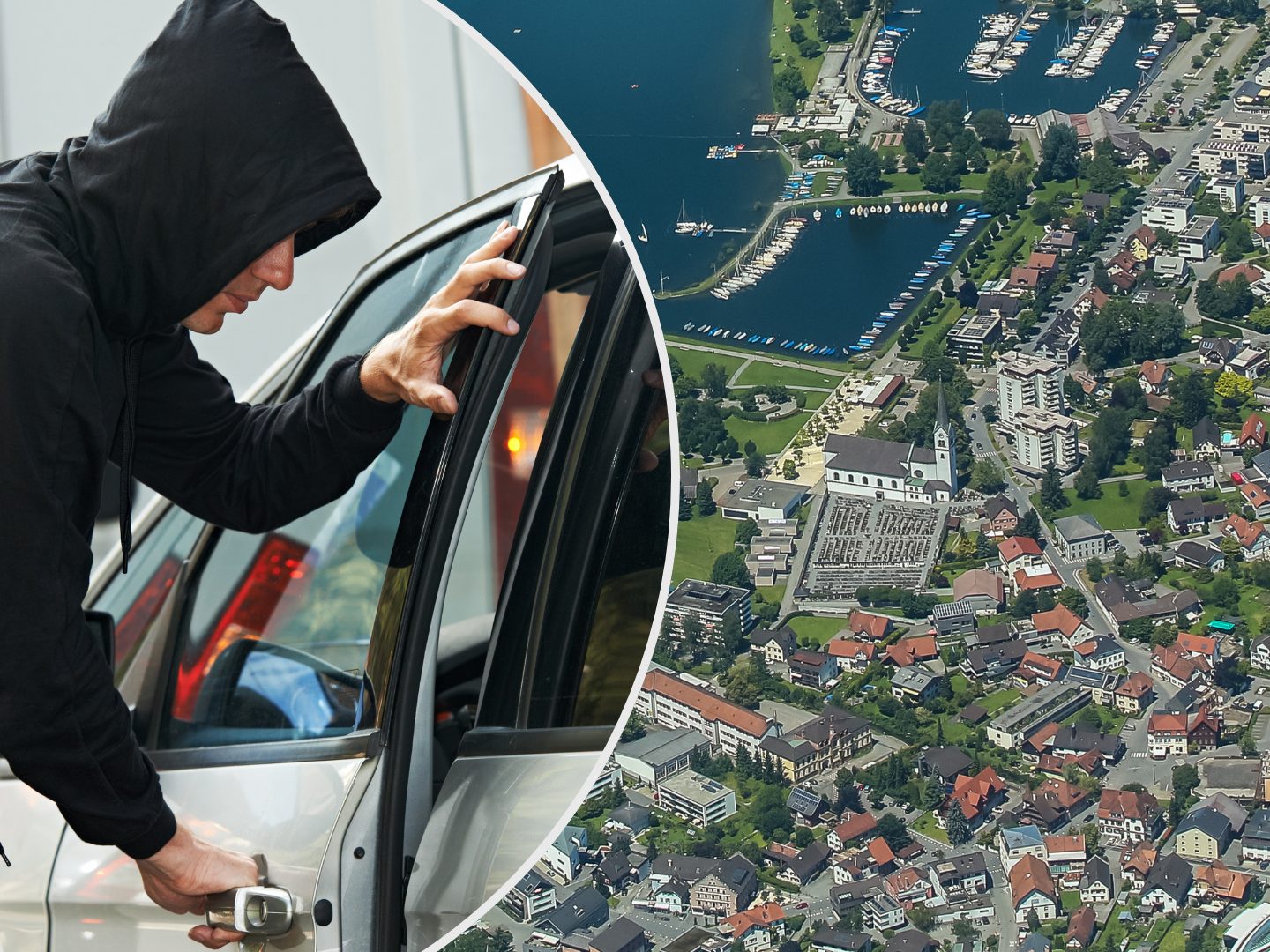 Unbekannte Täter durchsuchten in Hard unversperrte Autos und stahlen unter anderem Bargeld, Laptop und Unterlagen.