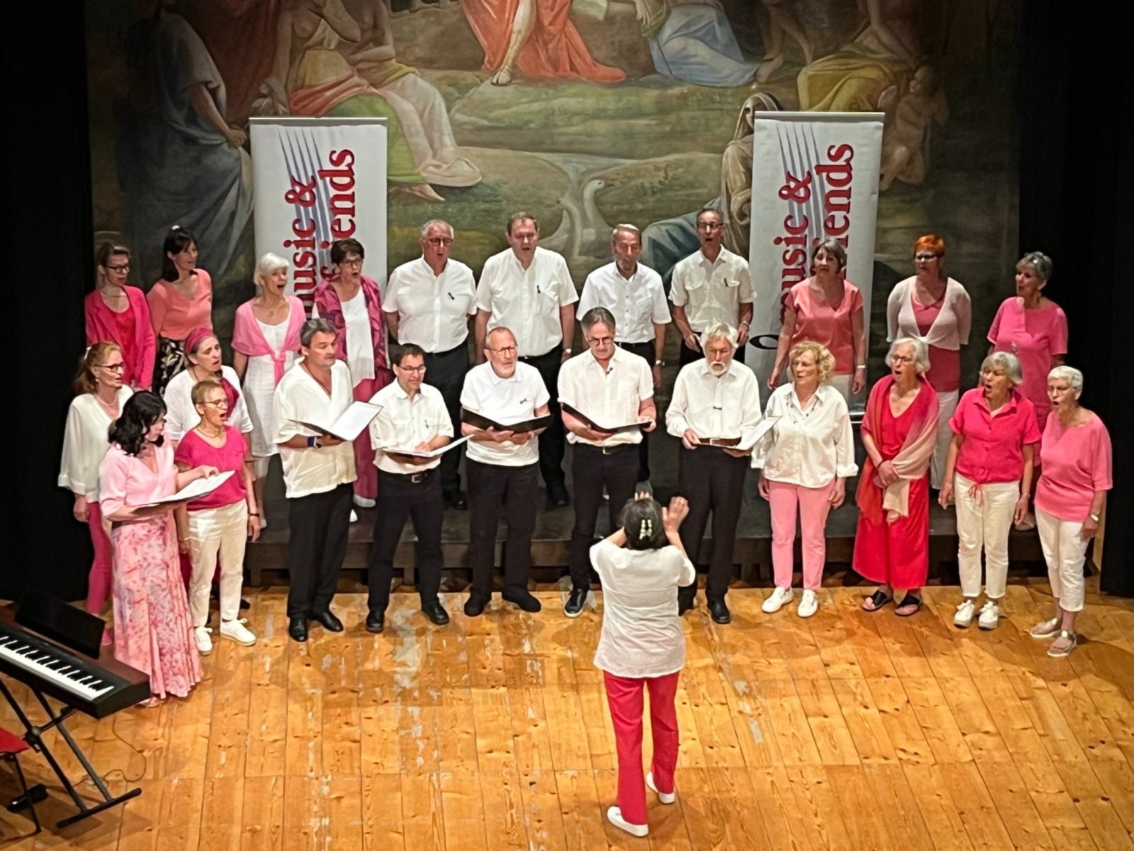 Kantorei Rankeil unterd er musikalischen Leitung von Eva Hagen